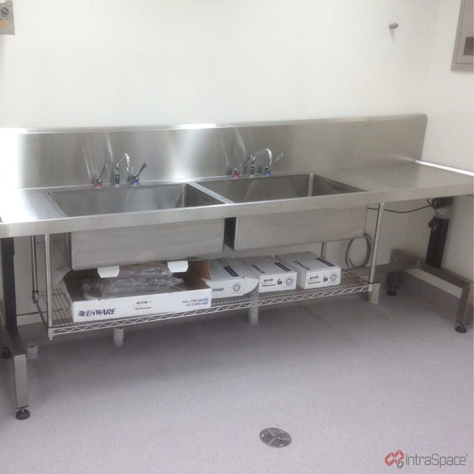 Stainless Steel Height Adjustable Sink - IntraSpace