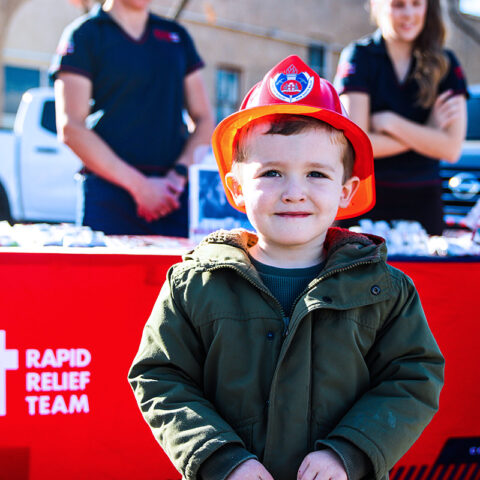 Image of young boy at an RRT event.